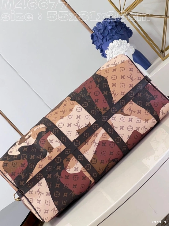 KEEPALL 55 LOUIS VUITTON BANDOULIERE 0122